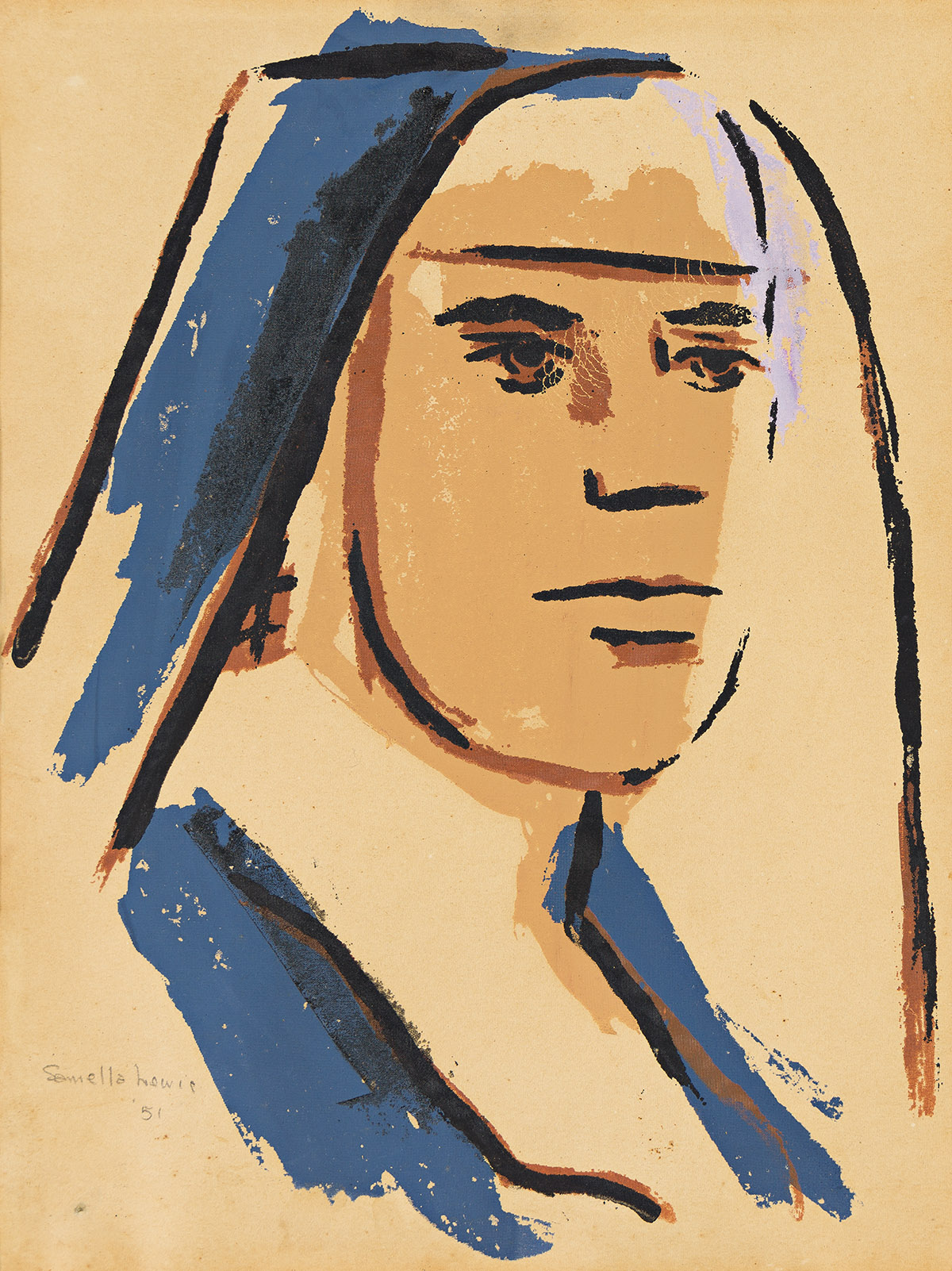 SAMELLA LEWIS (1923 - 2022) Untitled (Nun).